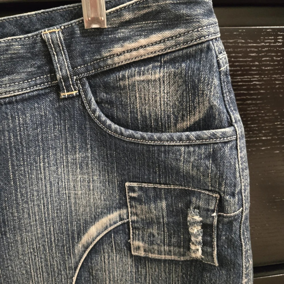 Lady Enyce Denim Skirt size 9 - Picture 3 of 7